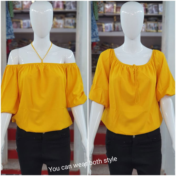 Ff  Stylish Western Wear Wholesale Ladies Top
